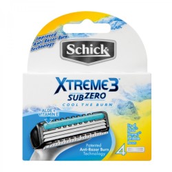 Schick Xtream3 Mens Blades Refill Cartridge Pack 4s