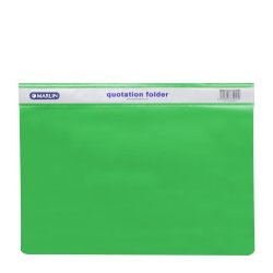 Marlin Quotation Folders : Green - Pack Of 10