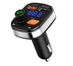 Bluetooth 5.0 Car MP3 Player Fm Transmitter USB Charger Music Stereo Eq Hands-free Sound USB Charger Adapter