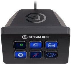 Stream Deck Mini: Live Content Creation Controller With 6 Customizable Lcd Keys