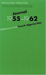 Journal, 1955-1962: Reflections on the French-Algerian War