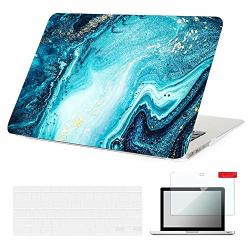 SE7ENLINE Macbook Air Case 13 Inches 2009-2017 Laptop Covers A1369 A1466 Hard Case Durable Frosted Coated Cover For Macbook AIR13-INCH With Tpu Keyboard Cover Screen