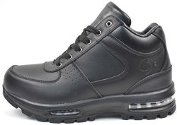 Labo Men's Black Hiking Leather Boot Air Heel 5712 12