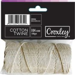 Cotton Twine 104 Cobb 100GM