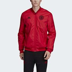 Adidas Men's Manchester United Anthem Jacket 2019-20 Small Red