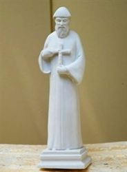 St Charbel Marble Statue - Patron Of The Universal Church