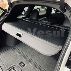 Vesul Black Tonneau Cover Retractable Rear Trunk Cargo Luggage Security Shade Cover Shield Fits On Infiniti Qx50 2019 Reviews Online Pricecheck