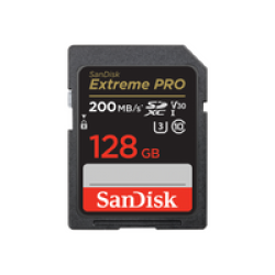 SanDisk Extreme Pro Sd Uhs I 128GB Card For 4K Video 200MB S Read 140MB S Write