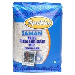 Spekko Saman White Rice 1KG