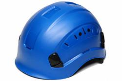 Uninova Safety Hard Hat - Adjustable Abs Climbing Helmet - 6-POINT Suspension Perfect For Riding Climbing And Construction Blue