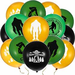 60 Pieces Bigfoot Balloons Believe Bigfoot Official Birthday Balloons Latex Balloons For Bigfoot Birthday Party Supply Decoration 12 Inch