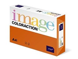 Image Coloraction A4 210 X 297 Mm 160 GM2 210 Micron FSC4 Printing Paper - Deep Orange