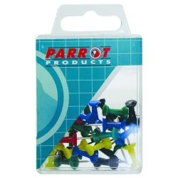 Push Pins Boxed Pack - 30 Assorted