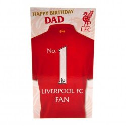 Liverpool F.c. Birthday Card Dad