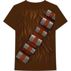 Star Wars - Chewbacca Chest Men's Brown T-Shirt Small