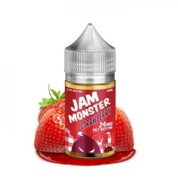 Jam Monster - Strawberry Nic Salts 24MG 30ML