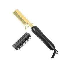 Electric Hair Straightening Iron Hot Comb