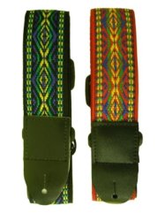 50MM 2" Web Guitar Straps - Lined