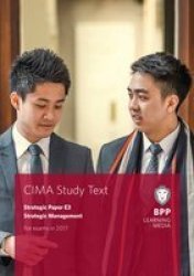 Cima E3 Strategic Management - Study Text Paperback