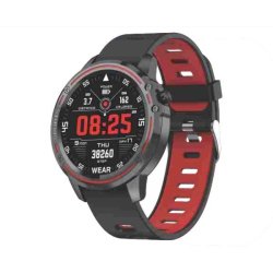 AIWA Smart Watch Bt ASMR-880AR - Black Red Pre Owned