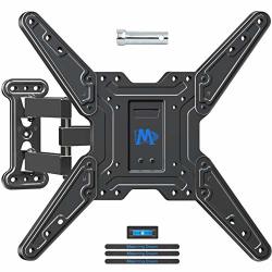 Mounting Dream Full Motion Tv Wall Mount Bracket For 26-55 Inch Tvs Swivel Tv Wall Mount - Wall Mount Tv Bracket With Tv Center