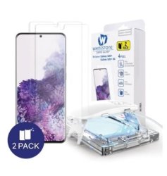 Samsung Galaxy S20+ Tempered Screen Protector 3D Curved Dome Glass 2PK