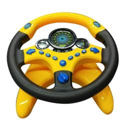 4AKID Kids Steering Wheel - Yellow