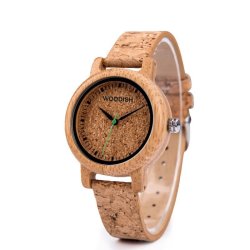 Women's Bamboo Cork Watch M12