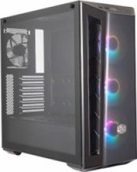 Cooler Master Masterbox MB520 Atx Case - Black With Tempered Glass