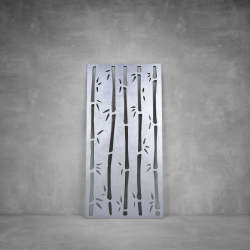 Wall Art D117 - 1040 X 535 X 20 Indoor Rust Coat Warm White