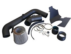 R&L Racing Af Dynamic Black Air Filter Intake Systems With Heat Shield 2013-2014 For Ford Focus St 2.0 2.0L Turbo