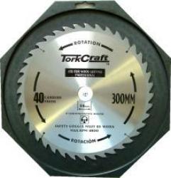 Tork Craft Blade Contractor 300 X 40t 30 1 20 16 Circular Saw Tct