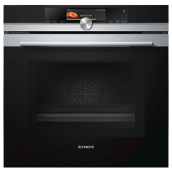 Siemens HN678G4S1 60cm Black iQ700 Microwave Oven