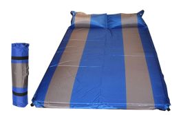 184X120CM Self-inflate Waterproof Camping Mattress & Headrests - Double B g