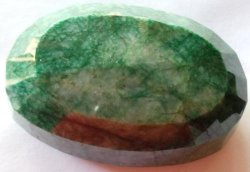 Certified 3200CTS Emerald Beryl Gemstone - Oval Cut - Huge Gemstone - Dark Green - Brazillian Mines
