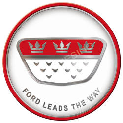 Ford 20m Badge - Round Classic Metal Sign