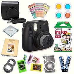 Fujifilm Instax MINI 8 Camera + Accessory Kit For Fujifilm Instax MINI 8 Camera Includes Instant Camera + Fuji Instax Film 10 Pk +