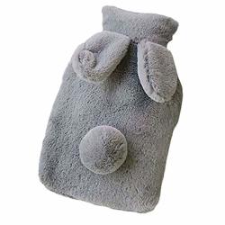 D-yybb Hot Water Bag Hot Water Bottle With Soft Fleece Cover Premium Natural Rubber Hot Water Bag-helps Provide Warmth And Comfort Warm Water Bag