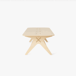 Collaboration Table - Natural Birch Plywood