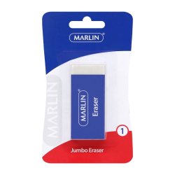 Marlin Jumbo Professional Eraser 70 X 30 X 15MM 1'S Pack Of 24