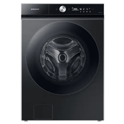 Samsung Bespoke 16KG Front Loader Washing Machine Black Caviar WF16B6400KV