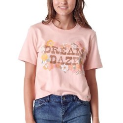 O'Neill Ladies-dream Daze Ss Tee-dusty Pink