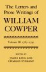 The Letters and Prose Writings, Vol 3 - Letters, 1787-1791