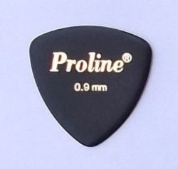 Proline Guitar Picks Black Heavy - 0.9mm