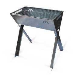 Megamaster 700 Stainless Steel Crossover Freestanding Braai for Charcoal Wood