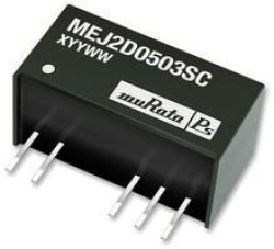 Murata Power Solutions MEJ2D0503SC Isolated Board Mount Dc dc Converter Medical Sip Through Hole Fixed 5.5 V 4.5 V 2