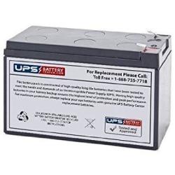 UPSBatteryCenter 12V 4.5Ah F1 AJC D4.5S Compatible Replacement Battery 