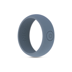 Core Bulk Blackened Pearl Silicone 9MM Ring