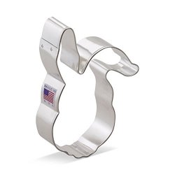 Ann Clark Cookie Cutters Ann Clark Easter Bunny Rabbit Cookie Cutter - 4.4 Inches - Tin Plated Steel