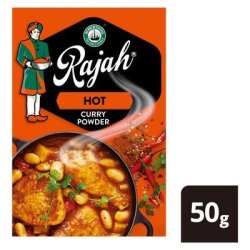 Rajah Hot Curry Powder 50G